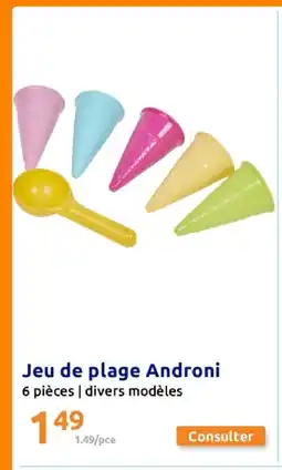 Action Androni Jeu de plage offre