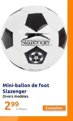 Action Slazenger Mini-ballon de foot offre