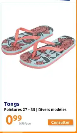 Action Tongs offre