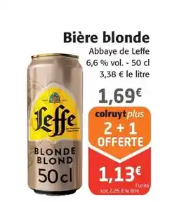 Colruyt Leffe - bière blonde offre