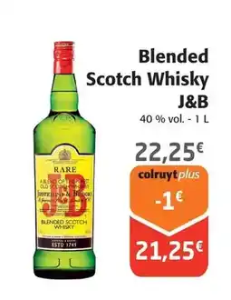 Colruyt J&b - blended scotch whisky offre