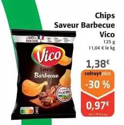 Colruyt Vico - chips saveur barbecue offre