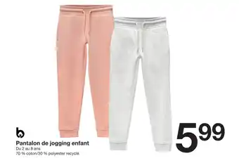 Zeeman Pantalon de jogging enfant offre