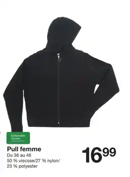 Pull femme