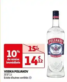 Auchan Poliakov - vodka offre