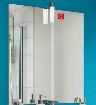 Brico Dépôt Miroir et luminaire "aruna" offre