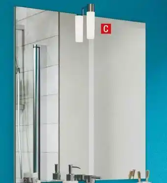 Brico Dépôt Miroir et luminaire "aruna" offre