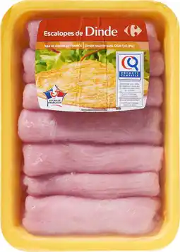 Carrefour CARREFOUR Escalopes de dinde offre