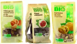 Carrefour CARREFOUR BIO SUR TOUS LES FRUITS SECS offre
