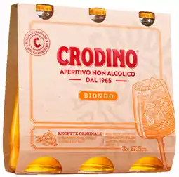 Carrefour CRODINO Apéritif sans alcool offre