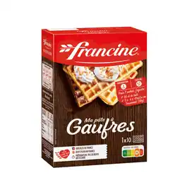 Carrefour FRANCINE Préparation pour Gaufres offre