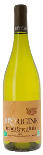 Carrefour BIORIGINE A.O.P. Muscadet Sèvre et Maine sur lie offre