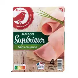 Auchan Supermarché Jambon Supérieur Auchan offre
