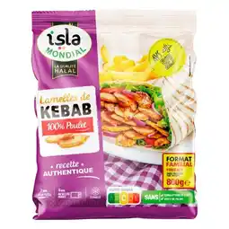 Auchan Lamelles De Kebab Halal Isla Mondial offre