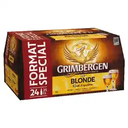 Auchan Bière Blonde Grimbergen offre