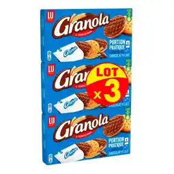 Auchan Granola Pocket Lu offre