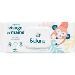 Auchan Lingettes Biolane offre