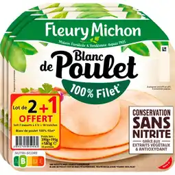 Auchan Blanc De Poulet Fleury Michon offre