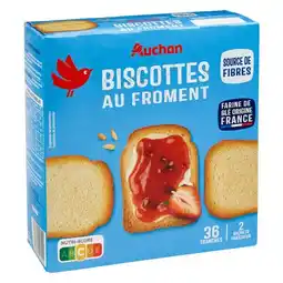 Auchan Biscottes Au Froment Auchan offre