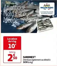Auchan Supermarché Sardines offre