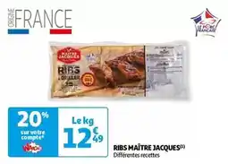 Auchan Maître jacques - ribs offre