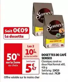 Senseo - dosettes de café