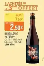 Victoria - bière blonde