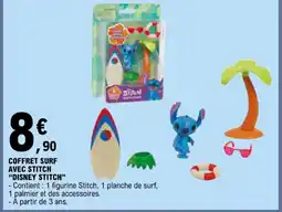 COFFRET SURF AVEC STITCH "DISNEY STITCH"