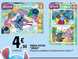E.Leclerc PUZZLE STITCH "EDUCA" offre