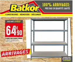 Batkor ÉTAGÈRE POUR CHARGES LOURDES offre