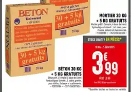 Batkor BÉTON 30 KG + 5 KG GRATUITS offre