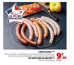 Super U CHIPOLATAS offre