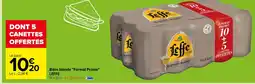 Carrefour Bière blonde "Format Promo" LEFFE offre