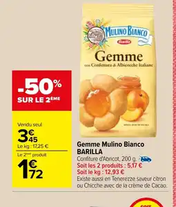 Carrefour Gemme Mulino Bianco BARILLA offre
