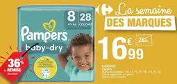 Carrefour Pampers - couches offre