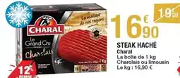 Carrefour Charal - steak haché offre