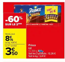 Carrefour Prince LU offre