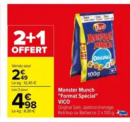 Carrefour Monster Munch "Format Spécial" VICO offre