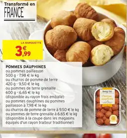 Intermarché Hyper POMMES DAUPHINES offre