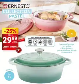 Lidl Ernesto - cocotte en fonte offre