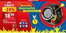Lidl Crivit - montre cardiofréquencemètre offre