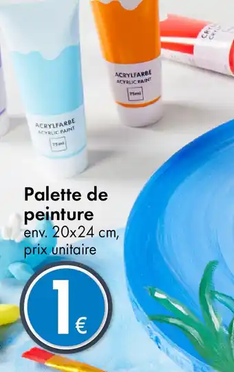 TEDi Palette de peinture offre