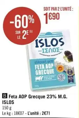 Feta AOP Grecque 23% M.G. ISLOS
