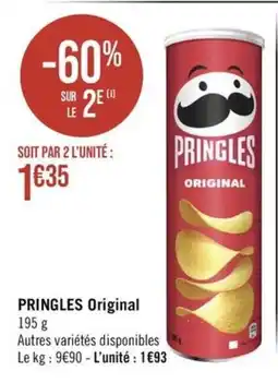 Géant Casino PRINGLES Original offre