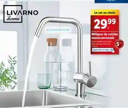 Lidl LIVARNO home Mitigeur de cuisine monocommande offre