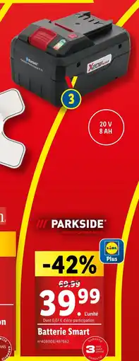 Lidl Batterie Smart offre