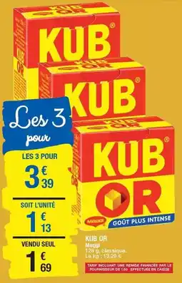 Carrefour Maggi - kub or offre