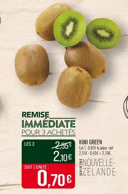 Match KIWI GREEN offre