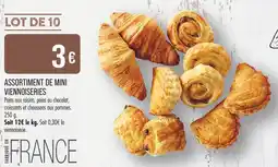 Match ASSORTIMENT DE MINI VIENNOISERIES offre