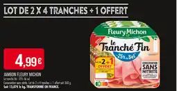 Match FLEURY MICHON JAMBON offre